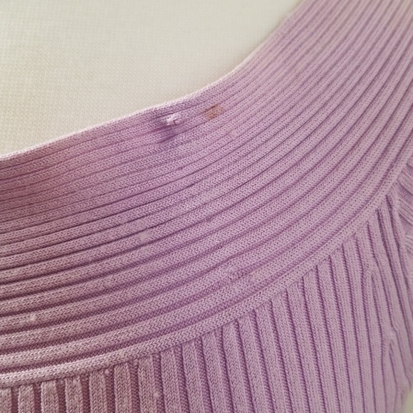 INC Silk Lavender Top - Picture 4 of 5